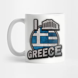 I LOVE GREECE Mug